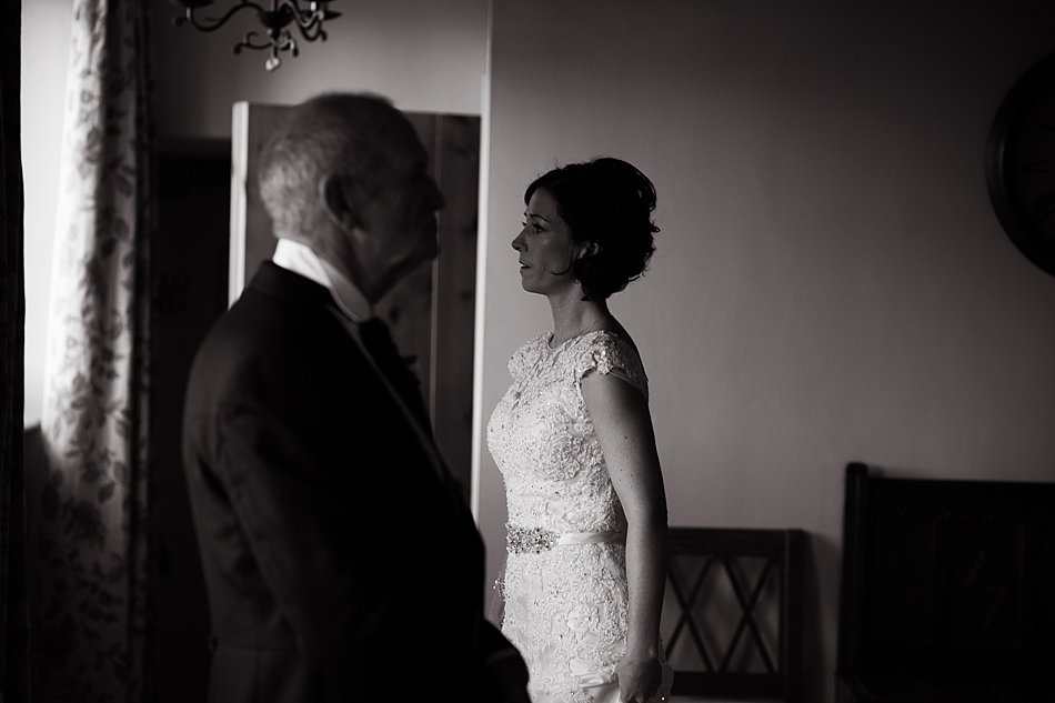 A winter wedding at Caswell House
