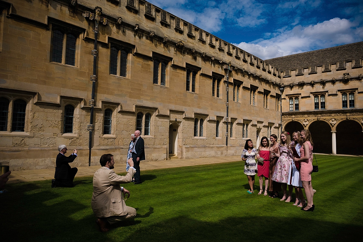 St. John's College Oxford wedding